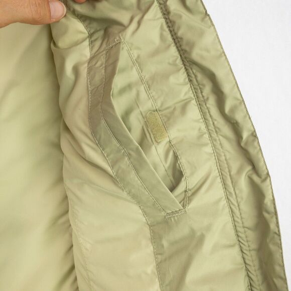 Eddie Bauer Vest Womens LP Puffer Premium Goose Down Olive Green Jacket - Picture 9 of 10